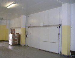 Построен склад с холодильным оборудованием