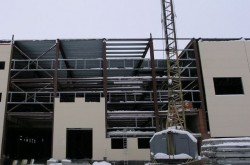 Строительство логистического центра в Новосибирске