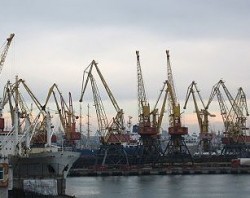 Строительство контейнерного терминала в порту Одессы