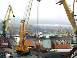 Расширение морского порта в Петербурге